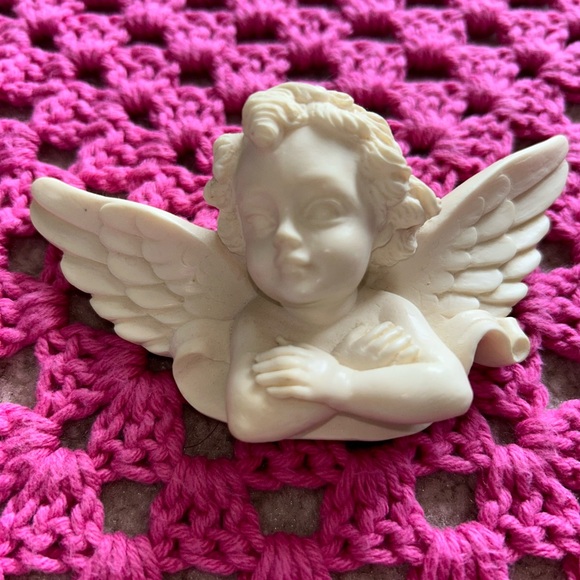 Sept of 2 antique cherubs - Picture 3 of 8